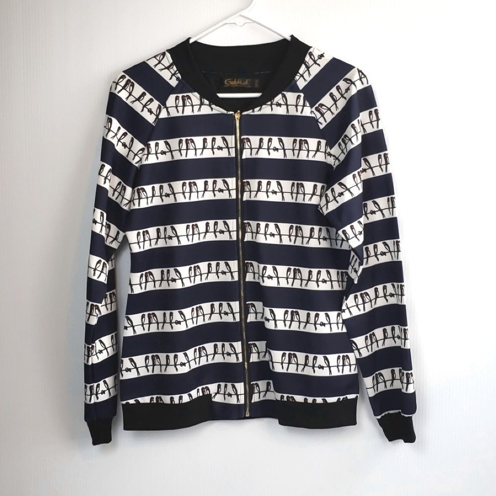 GoldKid Women's Jacket Birds on a Wire size M/L